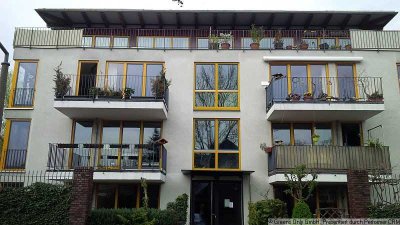 PENTHOUSE - IN BERLIN-ROSENTHAL-SÜD - 2 ZIMMER - TERRASSE & TG-PLATZ