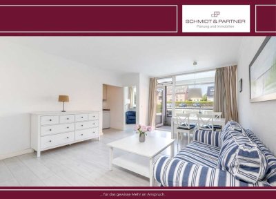 Top geschnittene 1,5 - Zimmer Wohnung in 1. Reihe zur Ostsee!
