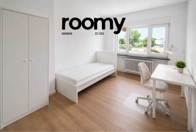 roomy Mannheim | Hochwertiges WG-Zimmer direkt an der DHBW Mannheim
