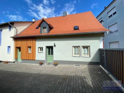 Main-Nähe - 2 schöne Häuser auf einem Grundstück mit Hof und Garten