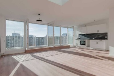 2 großzügige TERRASSEN, AUFZUG und BLICK über Berlin - 2-Zimmer-Wohnung