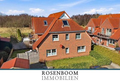 Emden: Helle Dachgeschosswohnung mit Balkon in ruhiger Lage