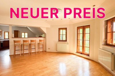 Großzügige 6-Zimmer-Wohnung im charmanten „Adlerhof“ - inkl. Eigengarten und Stellplatz
