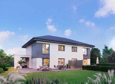 Neue, familienfreundliche Doppelhaushälfte mit Garten in Berlin-Frohnau - top angebunden