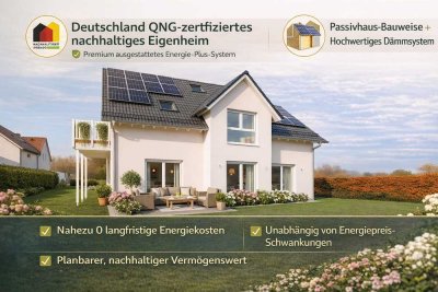 Provisionsfrei! Nachhaltiges KfW 40+ Luxus-EFH mit Einliegewohnung & 941m² Traumgarten in Augsburg