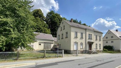 Mehrfamilienhaus in Cunewalde mit  viel Nebengelass und 1950 qm Grundstück