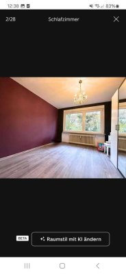 Modernisierte 2-Zimmer-Wohnung mit Balkon in Stuttgart-Hedelfingen