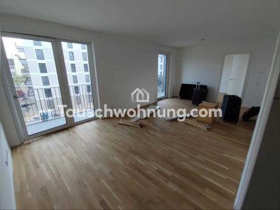 Tauschwohnung: Tausch: Neubau-2-Zimmer mit Balkon gegen 2-Zimmer-Wohnung