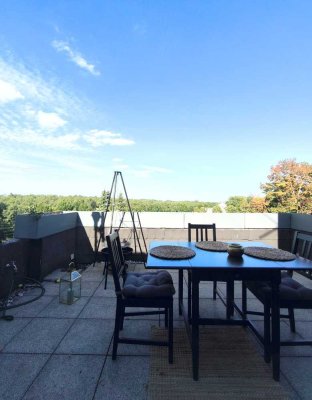 Urlaub auf der eigenen Dachterrasse