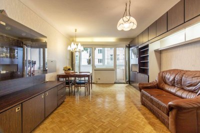 Loggiawohnung Nähe Quellenstraße - Wärmedämmung, niedrige Haus - BK