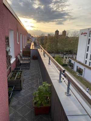 Stadtwohnung mit Balkon: 3-Zimmer in Kaiserslautern