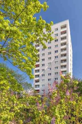 Hier macht wohnen Spaß: individuelle 3-Zimmer-Wohnung mit Dusche und offener Küche