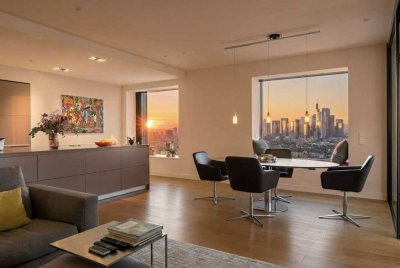 Tower Life - Skyline views - 3-Zimmer-Wohnung im Henninger Turm (Provisionsfrei)