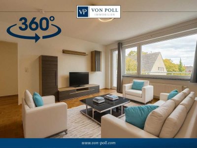 Ankommen und Wohlfühlen – stilvolle, moderne 3-Zimmer-Wohnung mit Balkon