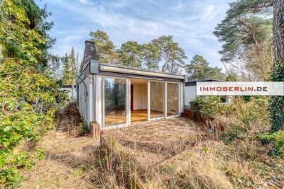 IMMOBERLIN.DE - Behaglicher Bungalow mit Südgarten in Toplage zwischen Natur & Ortszentrum