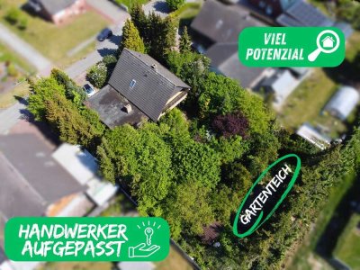 Handwerkertraum: Sanierungsbedürftige Immobilie in attraktiver Lage mit großzügigem Garten