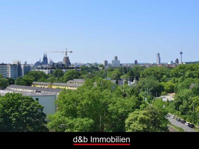 Gut aufgeteilte 3 Zi-Wohnung am Zoo mit 2 Bädern, Westbalkon und Abendsonne.