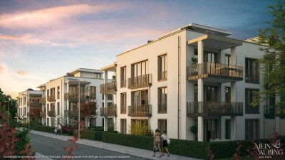 Dachterrassentraum! 2-Zi-Maisonette-Whg. mit Balkon und extra großer Dachterrasse