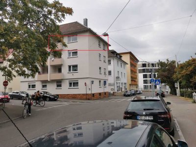 Helle 3 Zi. City-Wohnung mit Blick über die Dächer von Heilbronn