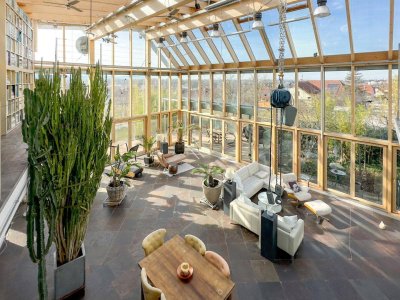 Licht. Raum. Freiheit. - Naturverbunden und einzigartig I Garage für bis zu 6 Autos I moderne Ausstattung I beheizbarer Keller I