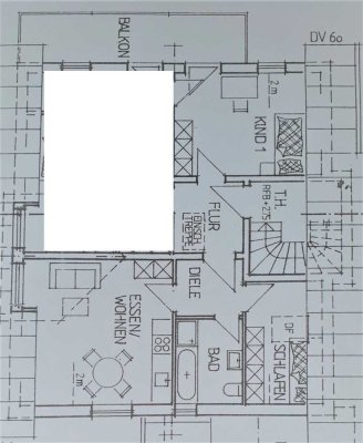 Helle 2,5-Zimmer Dachgeschosswohnung in Ebenweiler mit Balkon