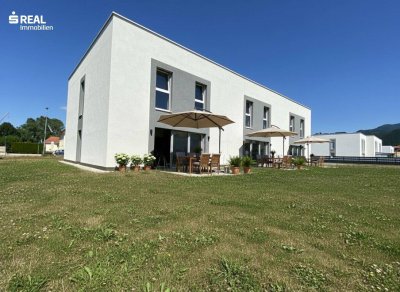 Neubau-Reihenendhaus mit Garten &amp; Doppelcarport in ruhiger, familienfreundlicher Lage