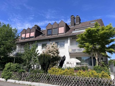 Hattersheim, Lichtdurchflutete 3-Zimmer-ETW mit Kamin, Süd-West Balkon und Garage !