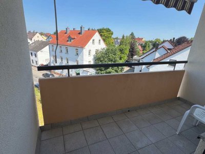 Sonnige 1-Zimmer Wohnung 48 m² mit EBK/Balkon  in Augsburg Pfersee sofort verfügbar