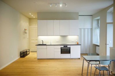 Single-Wohnung mit Terrasse und Garten in Prenzlauer Berg