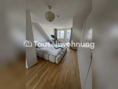 Tauschwohnung: Moderne 2-Zimmer Maisonette mit Domblick