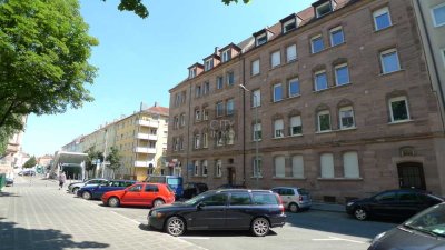 Die Adresse für Stadtliebhaber! - 2-Zimmerwohnung mit Balkon und Küchenzeile in Maxfeld