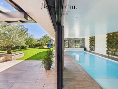 EFH mit Garten, Indorpool sowie 3 Garagen in ruhiger Lage im Elsass