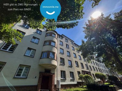 Kapitalanlagen • 2x 1-Zimmer • vermietet • mit Terrasse • Chemnitz • Kaßberg •  jetzt Geld anlegen