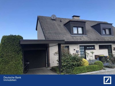 Doppelhaushälfte mit herrlichem Grundstück in Rheine-Bentlage
