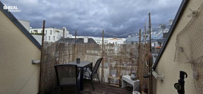 Dachgeschoßwohnung mit Extravaganz und Zentrums- bzw. LKH-Korneuburg-Nähe