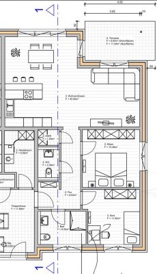 Neuwertige 3-Zimmer-Wohnung mit Balkon und EBK in Belm