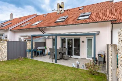 TOP HAUS! TOP LAGE! 
Energiespar-Haus m. gr. Terrasse, gepflegtem Garten, Garage in ruhiger Lage