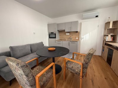 Voll möblierte 1-Zimmer Wohnung im Neubau mit Balkon &amp; Klimaanlage