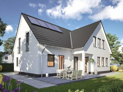 Doppeltes Glück: Ein Haus für zwei Familien