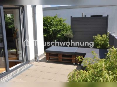 Tauschwohnung: Moderne 3,5 Zimmer mit sonniger Dachterrasse in Stellingen