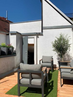 ANFRAGEN ÜBER DAS KONTAKTFELD!!! +++ Schöne 4-Zimmer-Wohnung mit Dachterrasse zum Wohlfühlen +++