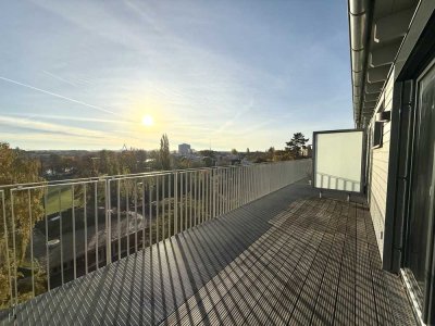 Modernes Penthouse mit Terrasse und Weitblick