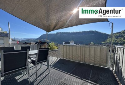 2 Zimmer-Wohnung | Toplage | große Terrasse | saniert