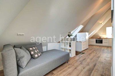MÖBLIERT - SONNIG UND MODERN - Tolle DG-Wohnung