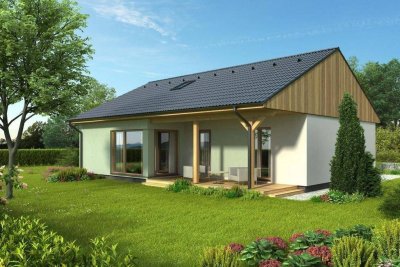 NEUER BUNGALOW in RUHIGER Wohnsiedlung - GRÜNLAGE!