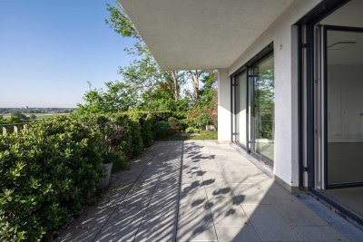 Traumwohnung mit Traumblick! Exklusive 4,5 Zimmer mit Garten in S- Möhringen