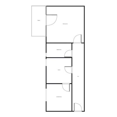 Sanierte 2 Zimmer Wohnung