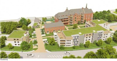 Neubau Penthouse-Whg, 3 Zimmer, Balkon, EBK in TR-Olewig