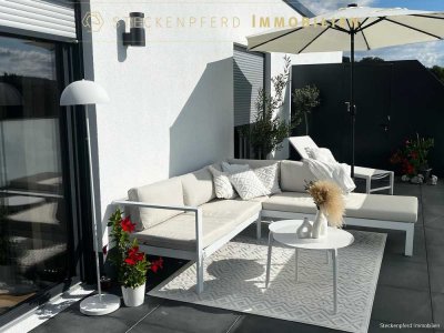 Wohnen mit Weitblick – 2-Zimmer-Dachgeschosswohnung mit XXL-Sonnenterrasse