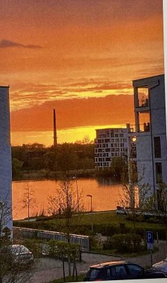 3-Zimmer Wohnung in Schwerin Werdervorstadt  mit 2 Balkonen mit Blick auf den Ziegelsee